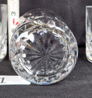 k11- Set of 6 Waterford Crystal Lismore Pattern Tumblers - Image 4