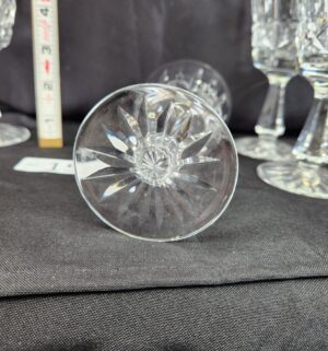 k15- Set of 6 Waterford Crystal water goblets in the Kylemore pattern - Image 4