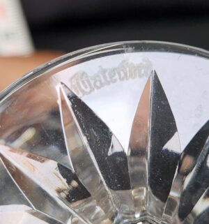 k15- Set of 6 Waterford Crystal water goblets in the Kylemore pattern - Image 5