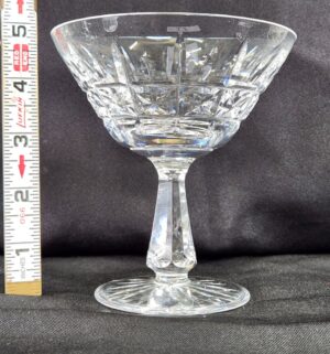 k17- Set of 6 Waterford Crystal Kylemore Pattern Champagne Coupes - Image 3