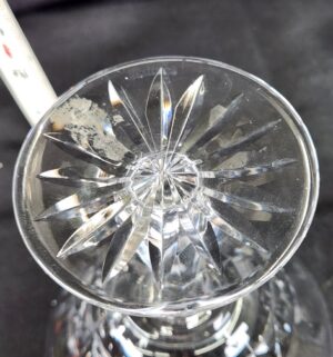 k18- Set of 5 Waterford Kylemore Champagne Dessert Glasses. 1 is chipped - Image 5