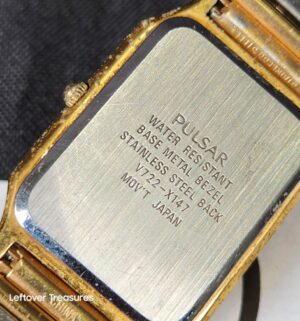 k50- Vintaeg Pulsar gold tone watch - Image 3