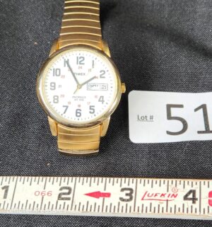 k51- Timex Easy Reader Day-Date watch,