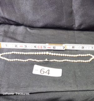 k64- Mid Century Mikimoto Japanese cultured Akoya pearl Necklace