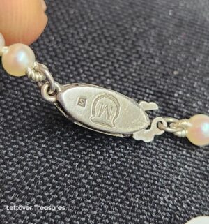 k64- Mid Century Mikimoto Japanese cultured Akoya pearl Necklace - Image 3