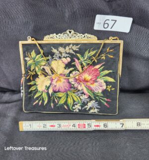 k67- Vintage Jolles of Austria micro petit point evening bag