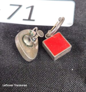 k71- Vintage Varga Sterling Silver Earrings - Image 3