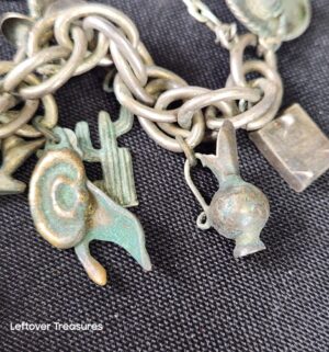 k84- Sterling & silver plated charm bracelet - Image 3