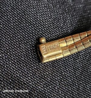 k100- vintage Italian 14K yellow gold omega chain bracelet. Gold tested - Image 4