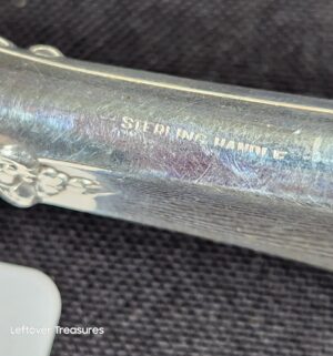 k105- Vintage Sterling Silver Handle Carving Set. International Prelude - Image 3