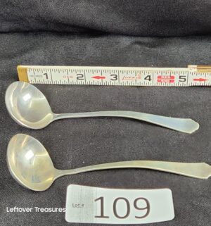 k109- Sterling Silver Laddles