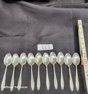 k113- Spoons. Sterling Silver. International Prelude