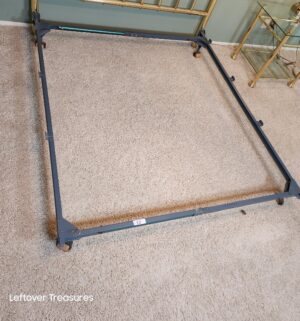 j12- Heavy Duty Adjustable Bed Frame. Twin to King. Headboard sold separtely