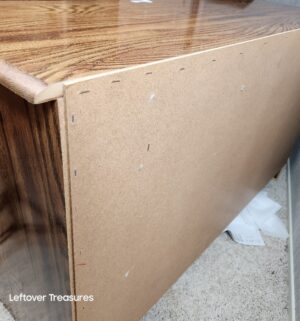j33- Vintage Kemp 6 Drawer Dresser. No Contents - Image 4