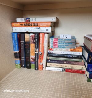 j35- Books in Hall Closet - Image 1