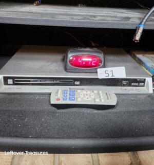 j51- Panasonic DVD Player w/ Remote - Image 1