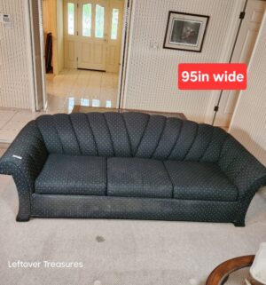 j63- Long Sofa Bed - Image 1