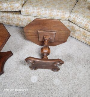 j69- Mid Century Octagonal End Tables - Image 3