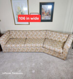 j70- mid-century modern sectional sofa - Image 1