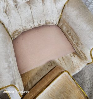j73- Hollywood Regency-style lounge chairs. Swivel/Rocker base - Image 3