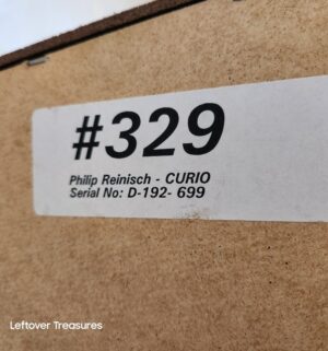 j82- Philip Reinisch Lighted Curio Cabinet - Image 4