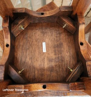 j83- Pair of wooden side tables - Image 2