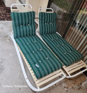j95- vintage lounge chairs. Great shape - Image 1