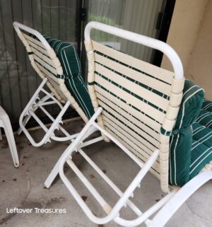 j95- vintage lounge chairs. Great shape - Image 2
