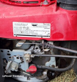 j100- Honda Harmony 2 Lawn Mower. Tested/works - Image 4