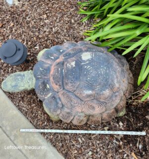 j325- Very Large. SOLID CEMENT Garden Tortoise. Hydraulic Platform Lift Available for Loading Only. - Image 2