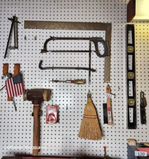 j122- Tools on the wall - Image 1