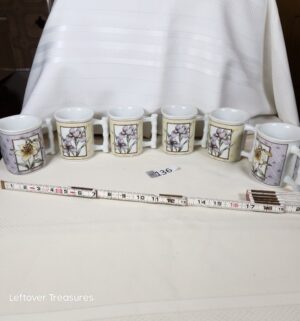 j136- vintage coffee mugs - Image 1