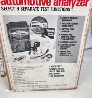 j168- Sears Automotive Analyzer - Image 2