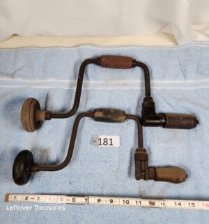 j181- antique hand brace drills - Image 1