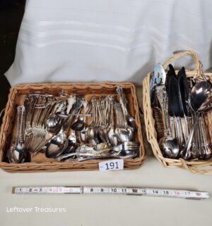 j191- Deep Silver Plated Flatware - Image 1