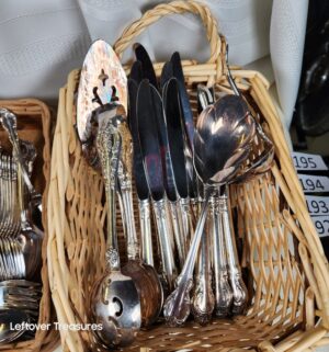 j191- Deep Silver Plated Flatware - Image 2