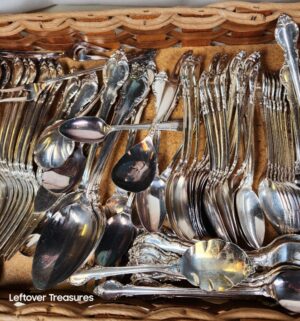 j191- Deep Silver Plated Flatware - Image 3