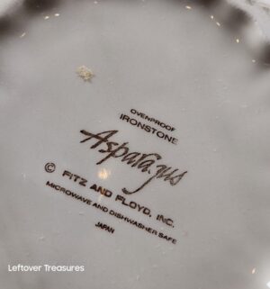 j234- Fitz & Floyd Asparagus Bowl - Image 2