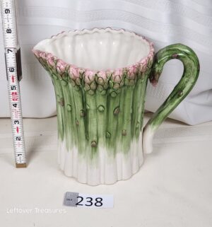 j238- Fitz & Floyd asparagus pitcher