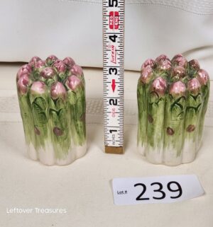j239- Fitz & Floyd Asparagus Shakers - Image 1