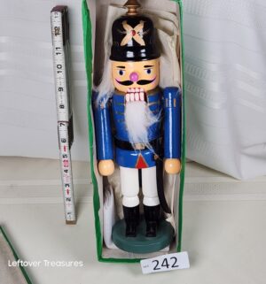 j242- 14in wooden nutcracker