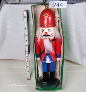 j244- 14in wooden nutcracker - Image 1