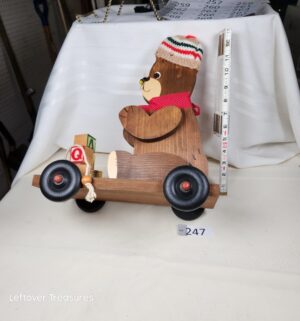 j247- Fisher-Price Teddy Zilo pull toy - Image 2