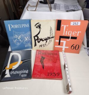 j252- 1950s Reedley, Edison year books - Image 1