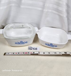 j268- vintage corningware dishes - Image 1