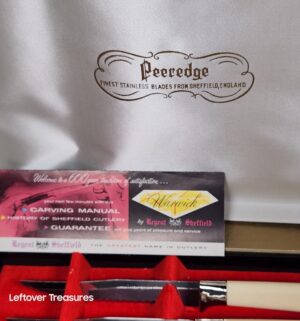 j273- Regent Sheffield Peeredge steak knives - Image 2