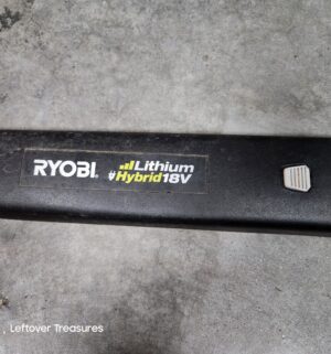 j283- Ryobi 18v Hybrid Blower w/ charger. Tested/works - Image 2