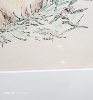 j301- Baby Ducks. Original Art by D. Daly - Image 2