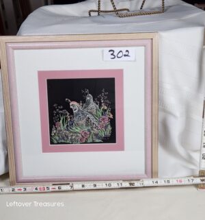 j302- Quails Original Art. Original Art by D. Daly - Image 1