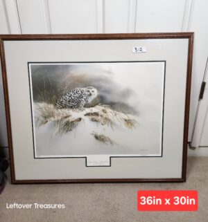 j312- limited edition wildlife art print On the North Wind by artist Susan Bourde - Image 1